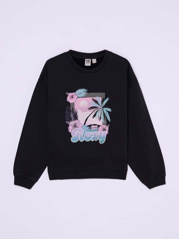 Lineup Brushed - Camisola oversized Preto Raparigas 4-16