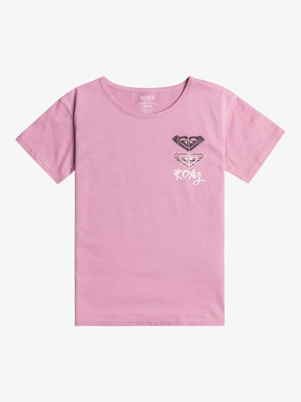 Day And Night - T-shirt de mangas curtas Roxo Raparigas 4 - 16