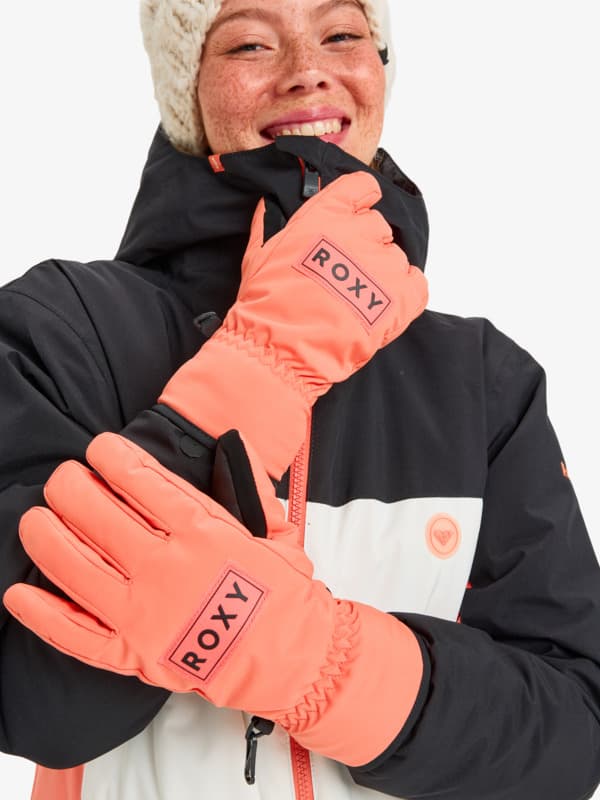 Freshfield - Luvas de snow técnicas Laranja mulher