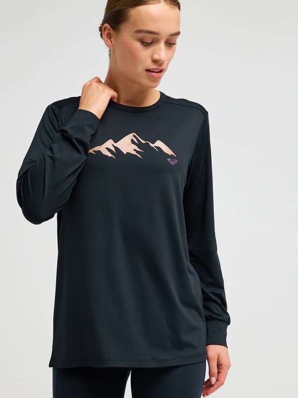 Boundless Spirit 2 - Camisola de manga comprida técnica Preto Mulher
