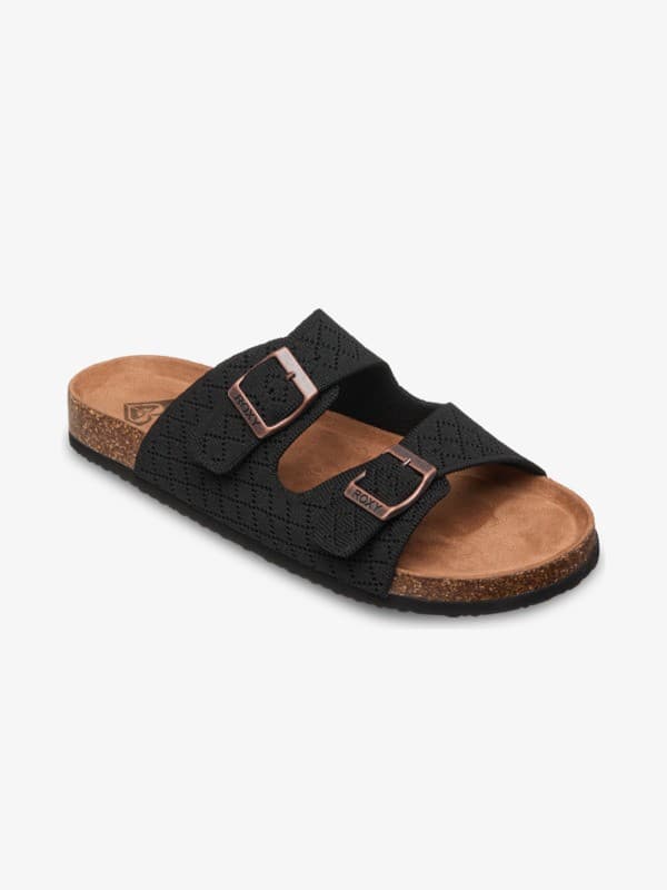 Mannae Buckle - Sandálias Preto Mulher