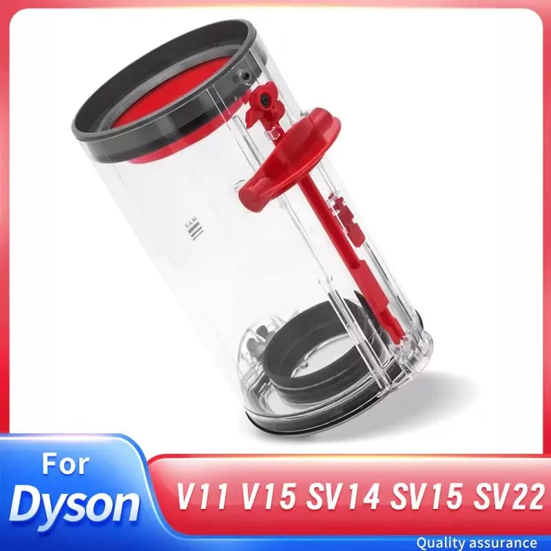 Grande lixeira de pó para dyson v11 v15 sv14 sv15 sv22 aspirador de pó substituição balde poeira vasilha varrendo