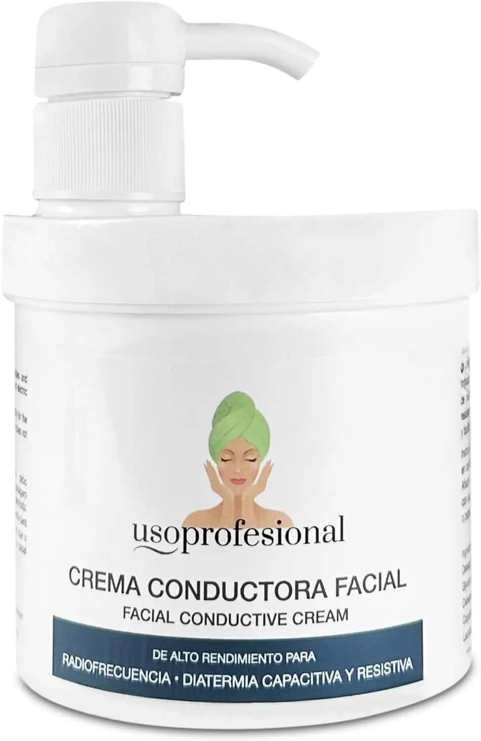 Creme Condutor Facial de Radiofrequência 500 ml - Alto Desempenho para Terapies