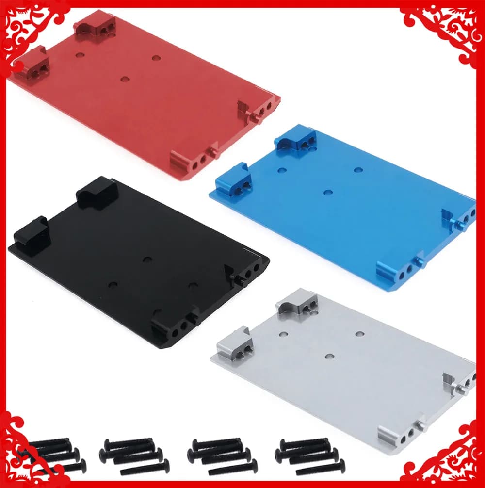 Liga Skid Plate para RC Model Car, Central Gearbox Mount Plate, RedCat 1, 10 Everest Gen7 Pro, Sport Atualizado Parte