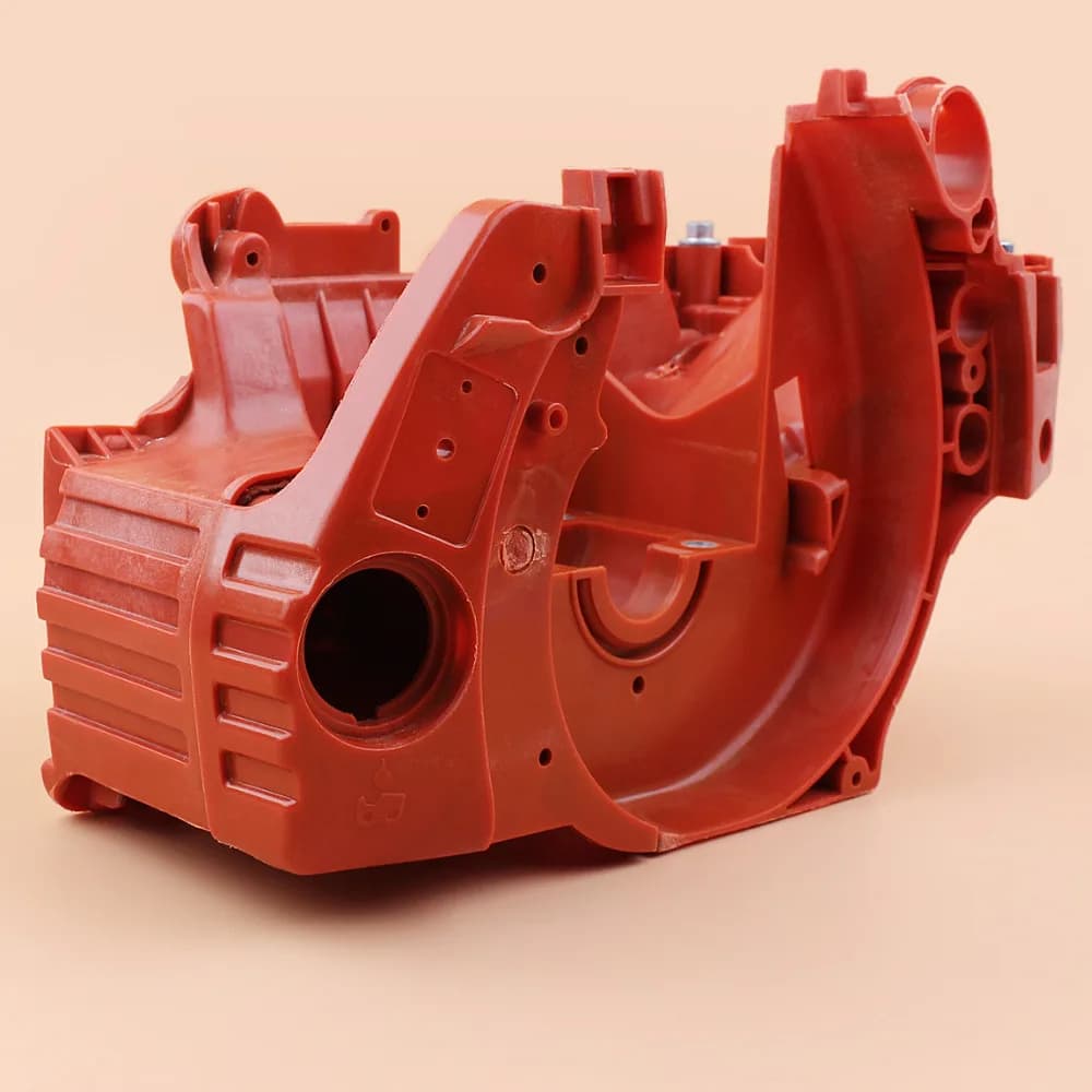 Kit de carcaça do motor do cárter da cárter para HUSQVARNA 445 450 E 445E 450E 537438201   Peças de motor a gasolina para motosserra motosierra