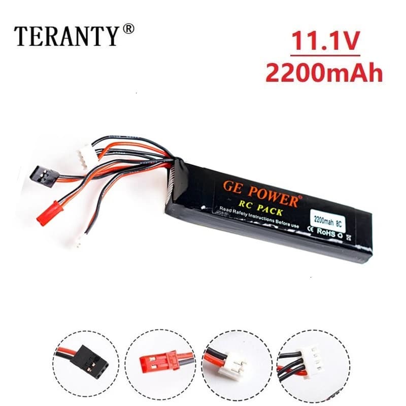 Bateria Recarregável 3S 11.1V 2200mAh 8C para Walkera DEVO 7 DEVO 10 DEVO12E F12E WFLY9 RadioLink AT9 Transmissor Bateria LIPO