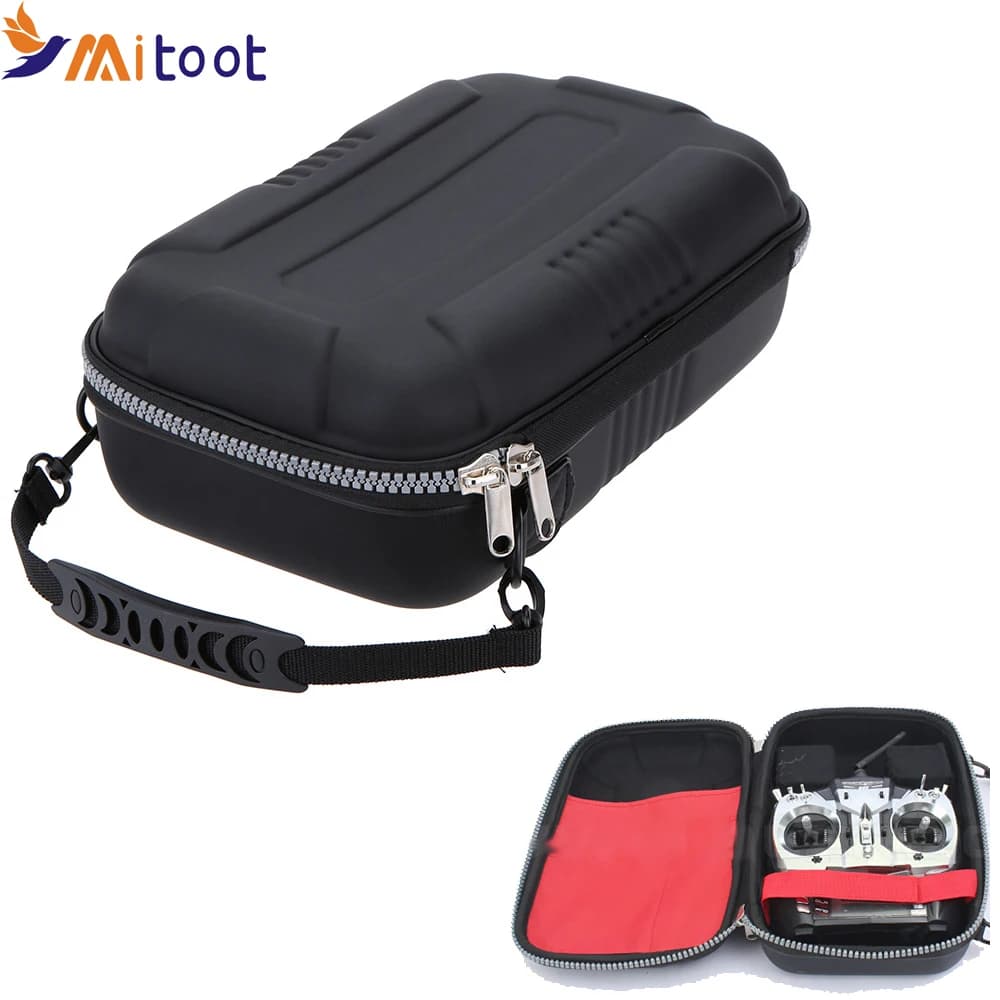 Bolsa universal para controle remoto, transmissor rc, para fly sky FS-I6 FS-I6S FS-T6 para radiolink 33cm x 23cm x 14cm