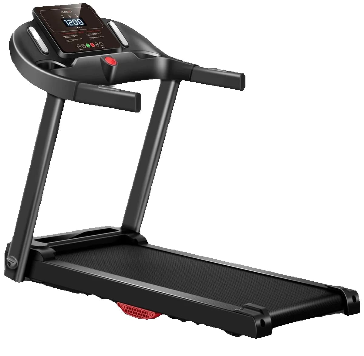 Esteira MC Star com motor de 3.0 HP e 12 programas predefinidos para uso doméstico