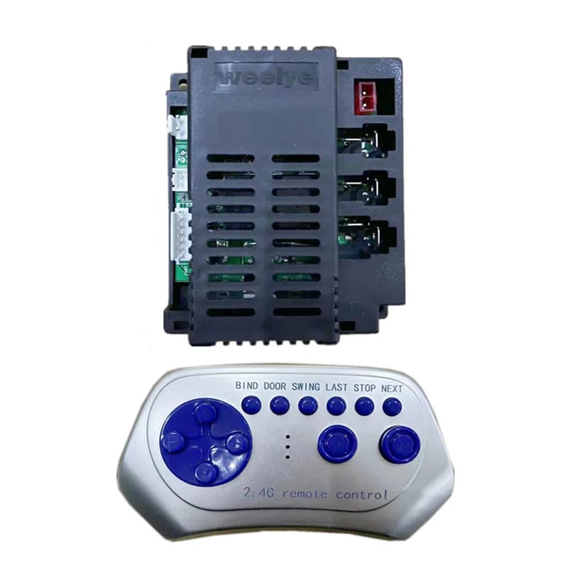 12v rx9 controlador do veículo elétrico das crianças, bebê que monta o receptor de controle remoto do veículo bonde 2.4g bluetooth