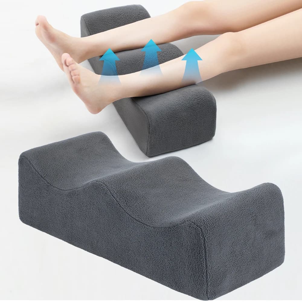Almofadas para pernas, almofada para alívio da dor na cintura, levantador de pernas para dormir para cama, sofá, espreguiçadeiras, fundo