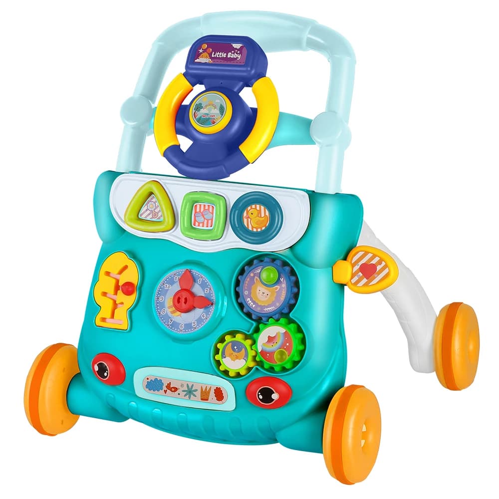 Andador para Bebês, Andador de Sentar e Ficar em Pé, Carrinho de Bebê, Centro de Atividades de Aprendizagem Precoce para Bebês, Brinquedos