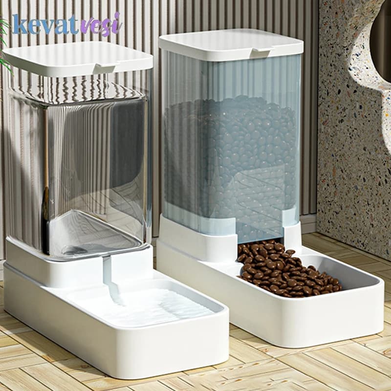 Alimentador automático para animais de estimação, grande capacidade, dispensador de água para cães, gatos, durável, bebedor para gatos,