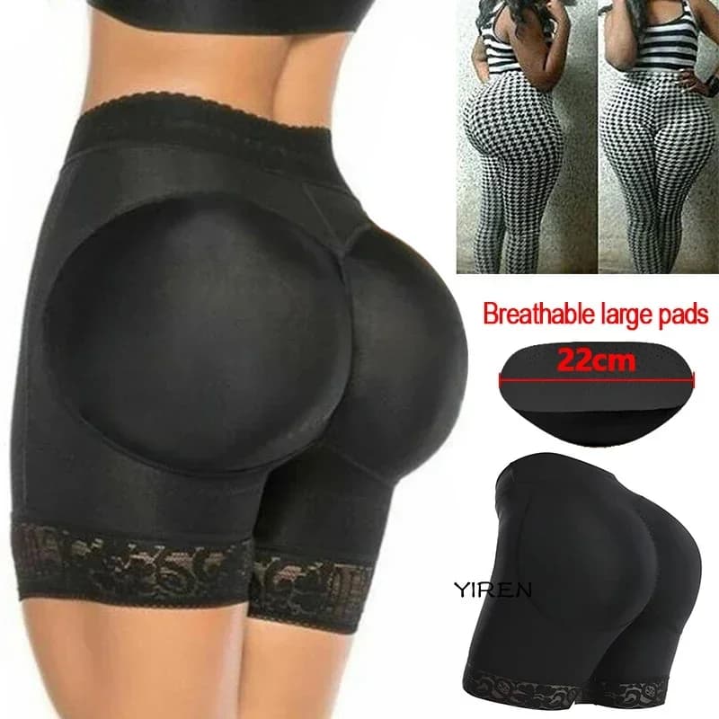 3d bunda levantador shorts acolchoados hip realçador calcinha para curvas instantâneas sem costura corpo shaper roupa interior feminino grande booty