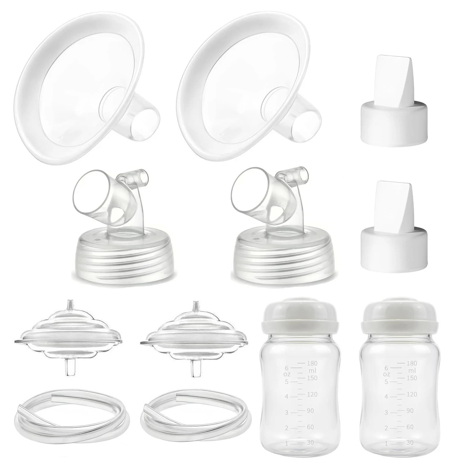 Peças de Substituição para Bomba de Leite Spectra S1 S2 S9 Plus, Kit Completo de Acessórios em Silicone Livre de BPA