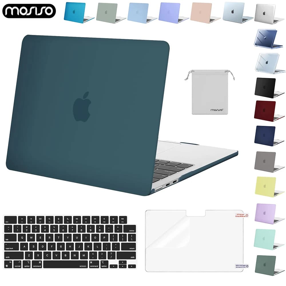 Capa para macbook air 13 polegadas m4 capa a3240 a3113 a2179 a2338 air15 a3241 a3114 funda para pro 14 16 a3112 a3185 a2779 a3403 a2485