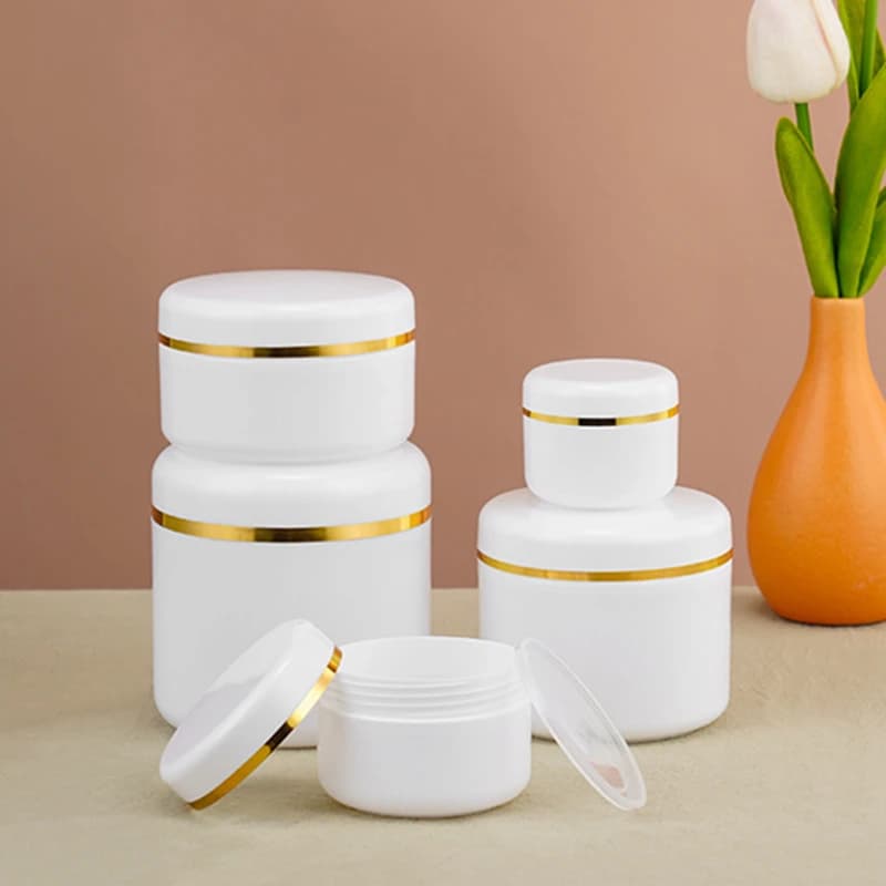 Frascos com tampas garrafa de plástico recipiente de creme para cosméticos atacado pote pequeno frasco vazio caixas de brilho labial latas de gel