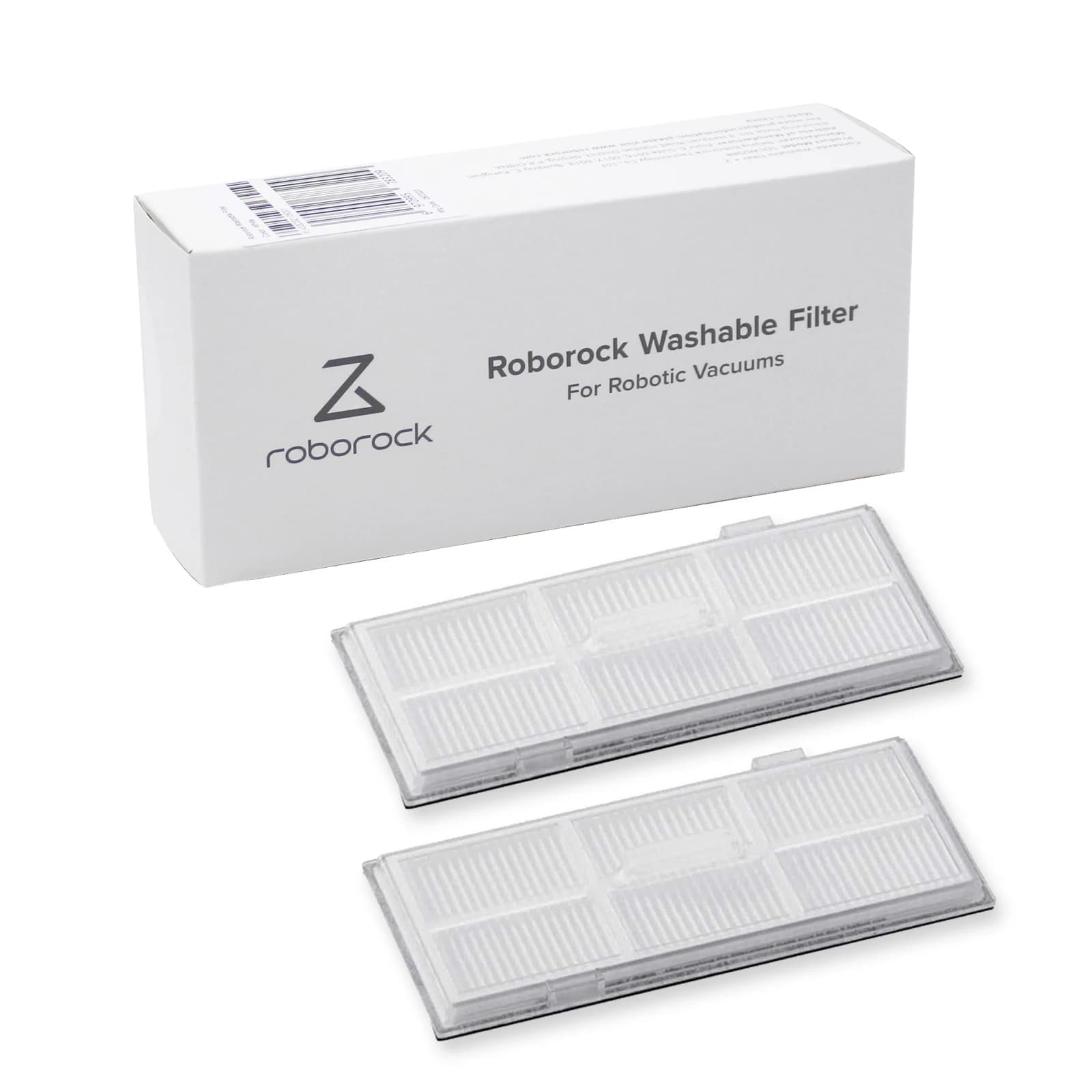 Acessórios originais Roborock Filtro lavável * 2 para S8, S7, S7 MaxV S7 Max Ultra Series
