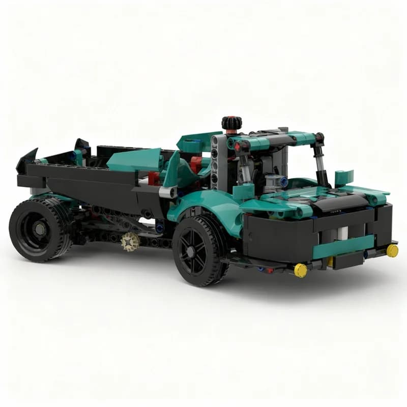 430 peças MOC Caminhão Basculante Modelo Técnico Blocos de Montar Brinquedo de Construção Presentes de Natal Ideia Criativa DIY Educação