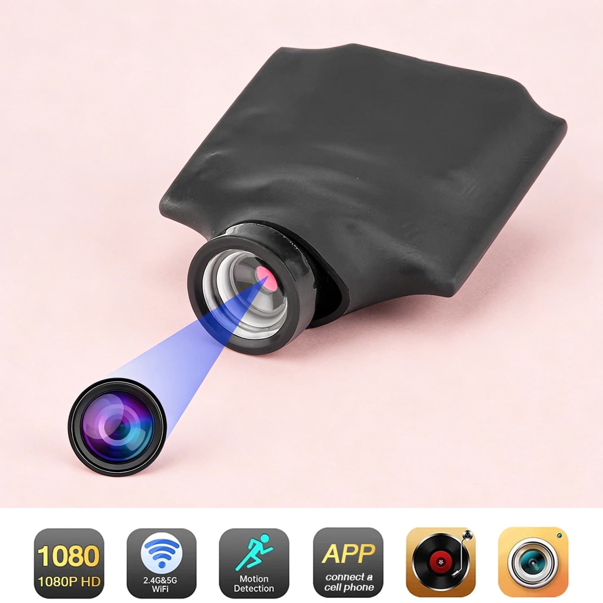 Mini câmera hd diy 1080p wifi ip p2p módulo de câmera movimento dv gravador de vídeo segurança em casa mini filmadora câmeras de controle remoto