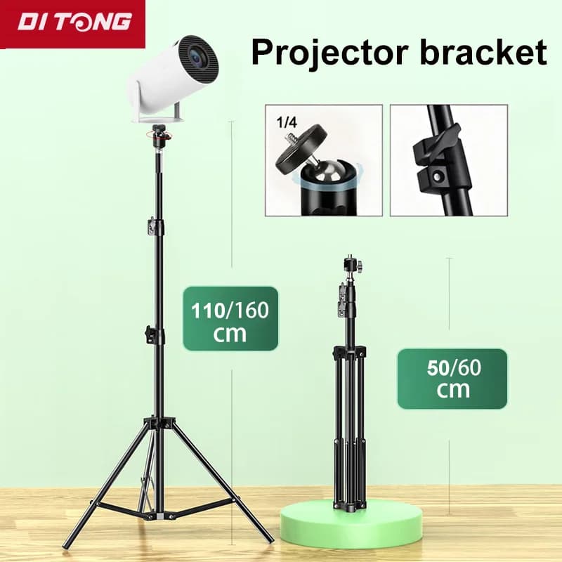 Suporte Portátil DITONG 110/160cm para Projetor Magcubic HY300 Pro, Tripé para Projetor Magcubic HY320mini, Escalável