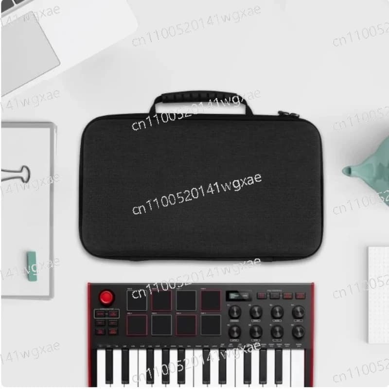 Bolsa de Armazenamento Dura Portátil em EVA para Controlador de Teclado MIDI Compacto