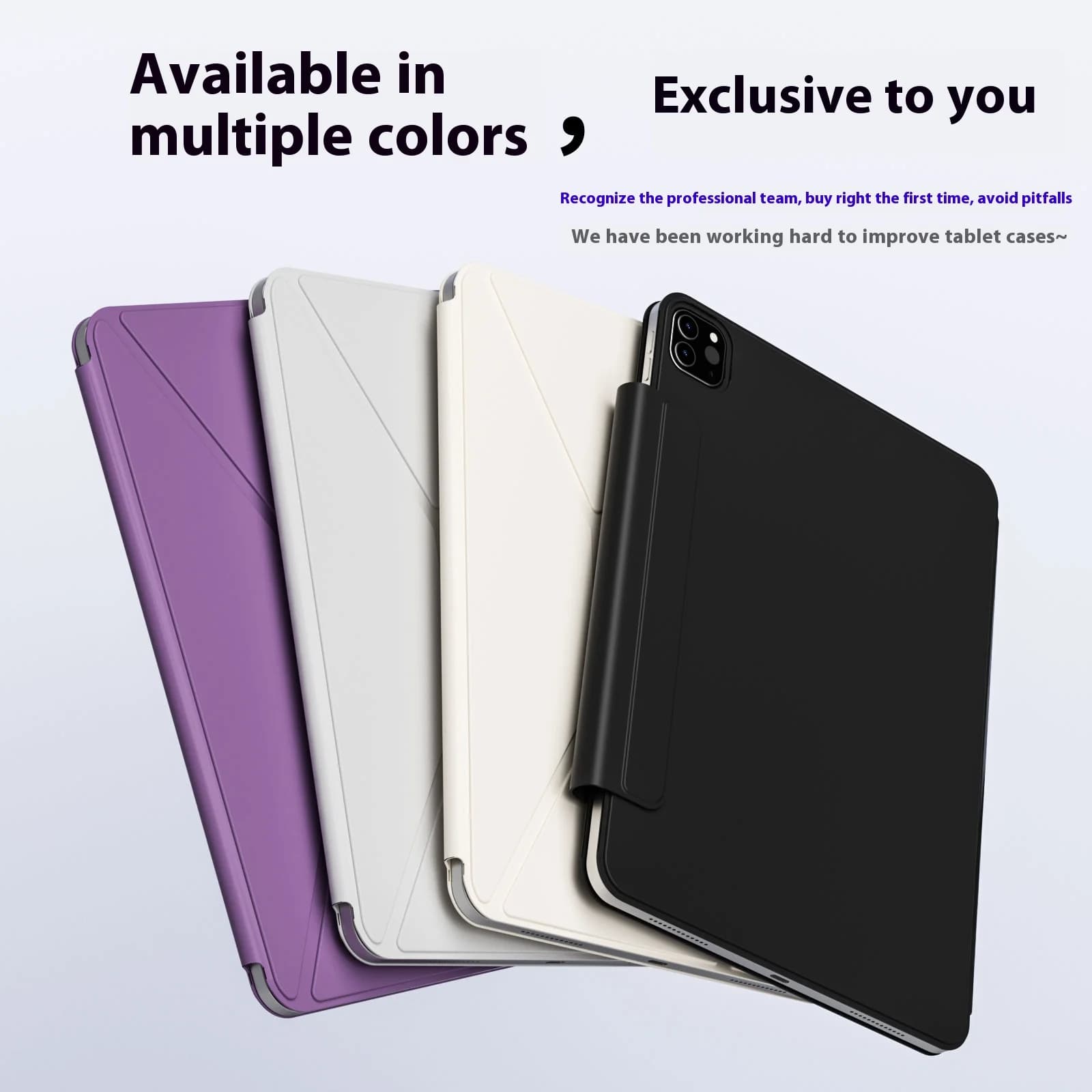Para 2025 iPad A16 11th Case para 2024 iPad Air 11 10.9 Pro 11 13 polegadas Capa magnética para iPad Mini 6 7 Back Case