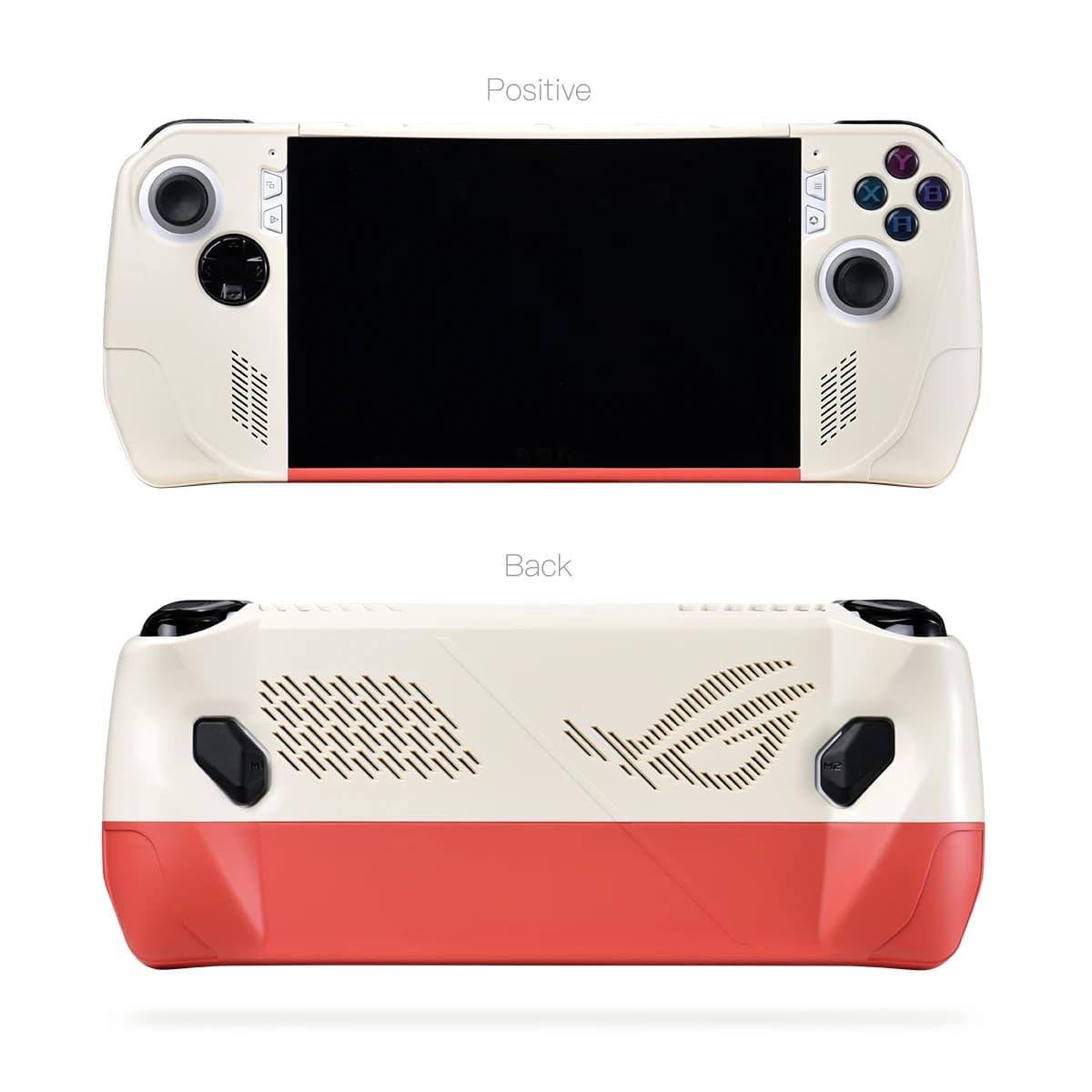Capa protetora para console de jogos Asus ROG ALLY Capa protetora para console portátil ALLY com tinta spray de superfície e colo contrastante