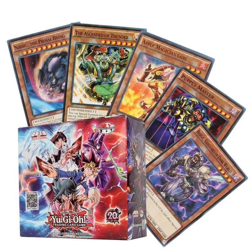 240 pçs yu-gi-oh anime cartões olhos azuis mágico escuro exodia obelisco slifer ra yugioh cartão crianças presente de natal