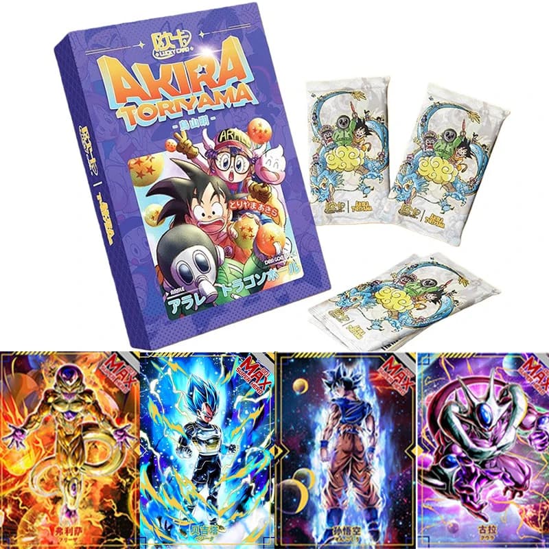 Cartões Colecionáveis do Filme Dragon Ball Super Super Hero 2022 Edição Comemorativa de Akira Toriyama Brinquedos de Anime