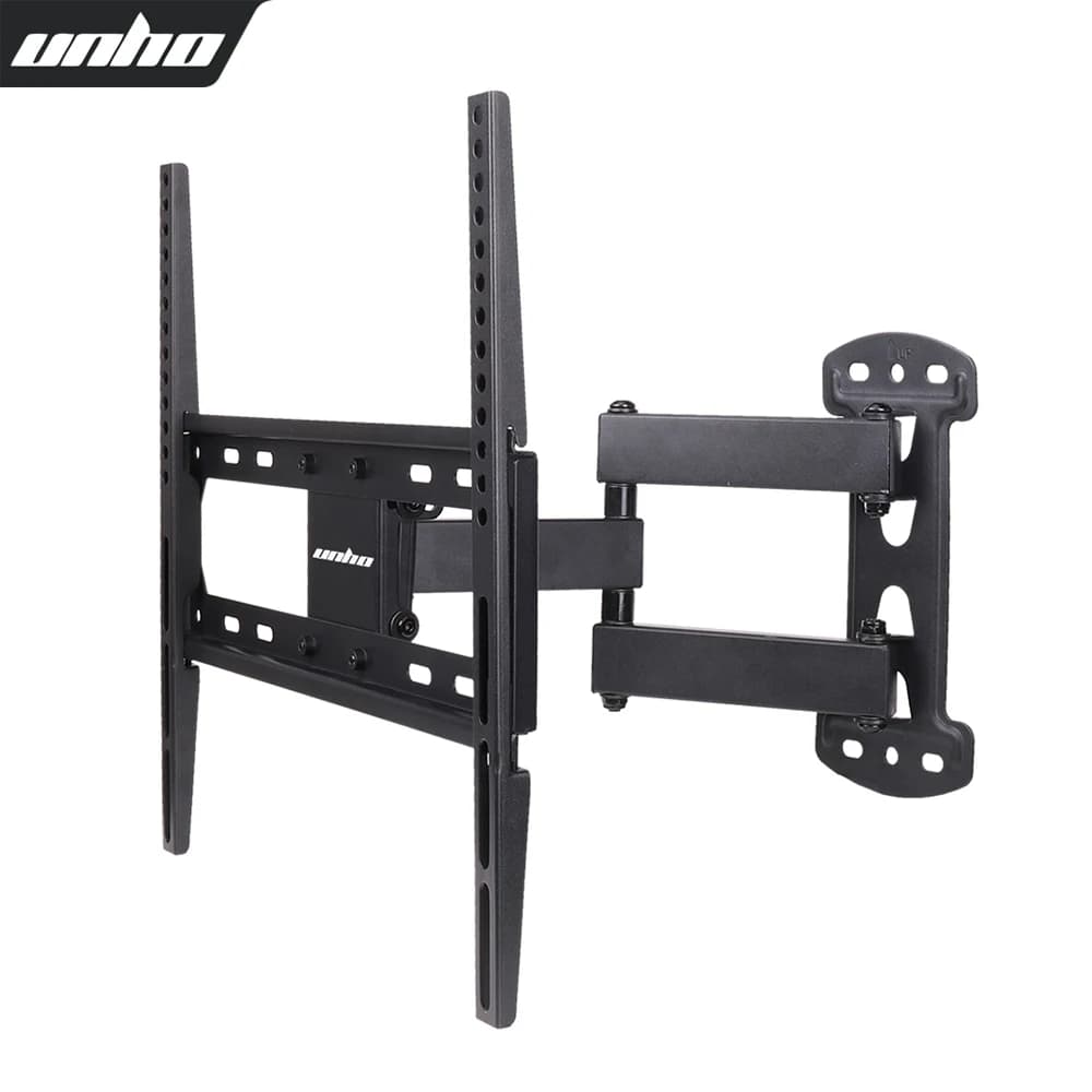 Suporte de Parede para TV com Movimento Completo, Suporte de Canto para TV com Inclinação e Rotação para TVs LCD LED de 26-55 Polegadas