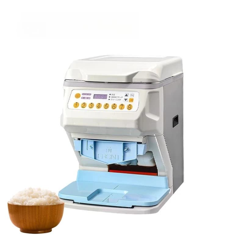 Máquina de arroz automática comercial, especializada, inteligente e quantitativa, para cantinas escolares e de funcionários.