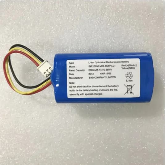 Nova bateria original de íon de lítio Inr18650 M26-4S1P 14,4V 2600mah 2500MAh 36wh
