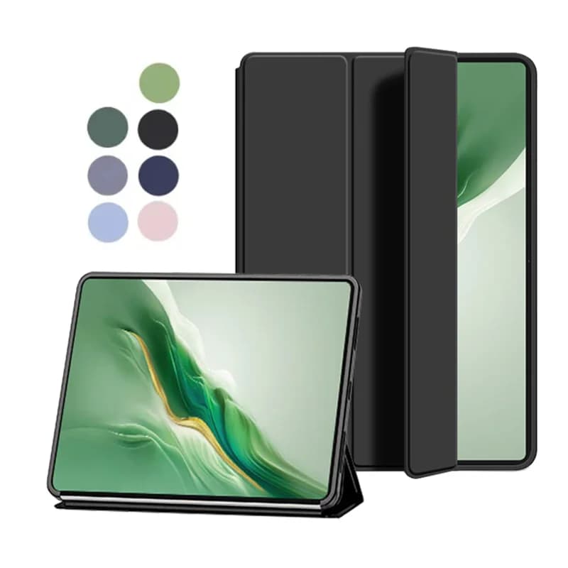 Capa inteligente para huawei honor magicpad 2 12.3 polegadas 2024 couro pu suporte dobrável capa magnética para honor magicpad 2 12.3 "ROD2-W09