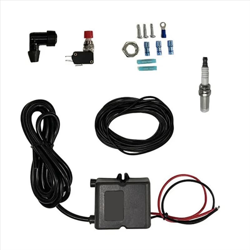 Kit de chama de escape de lança-chamas única confiável para carro motocicleta bftkafk-acessórios de lança de chama única