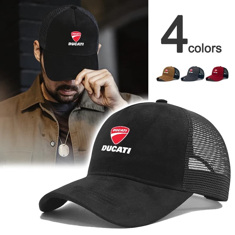 Boné de beisebol respirável 4 cores chapéu protetor solar ao ar livre das mulheres dos homens para ducati hypermotard monster 696 950 939 821 796