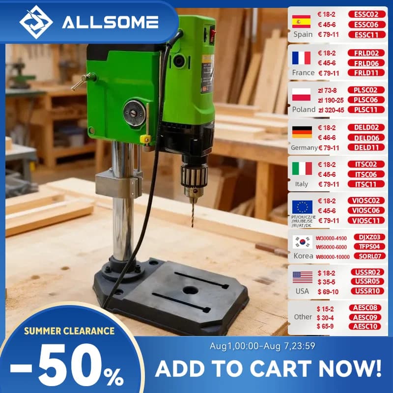 Furadeira de Bancada ALLSOME BG-5157 1200W