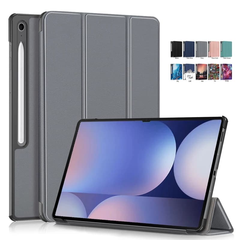 Para samsung tab s10 fe plus caso 13.1 "trifold couro do plutônio duro capa inteligente para funda galaxy tab s10 fe plus + caso SM-X620 x626b