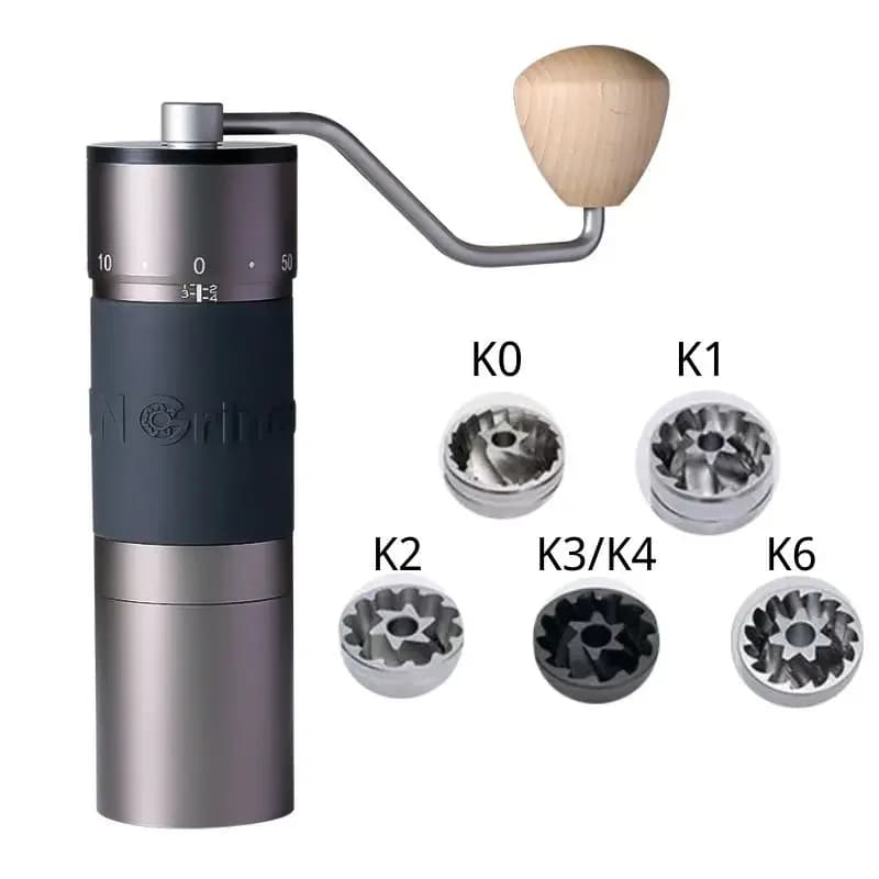 Kingrinder moedor de café manual 420 aço inoxidável rebarba moagem núcleo moinho de café portátil k0/k1/k2/k6 38mm 48mm