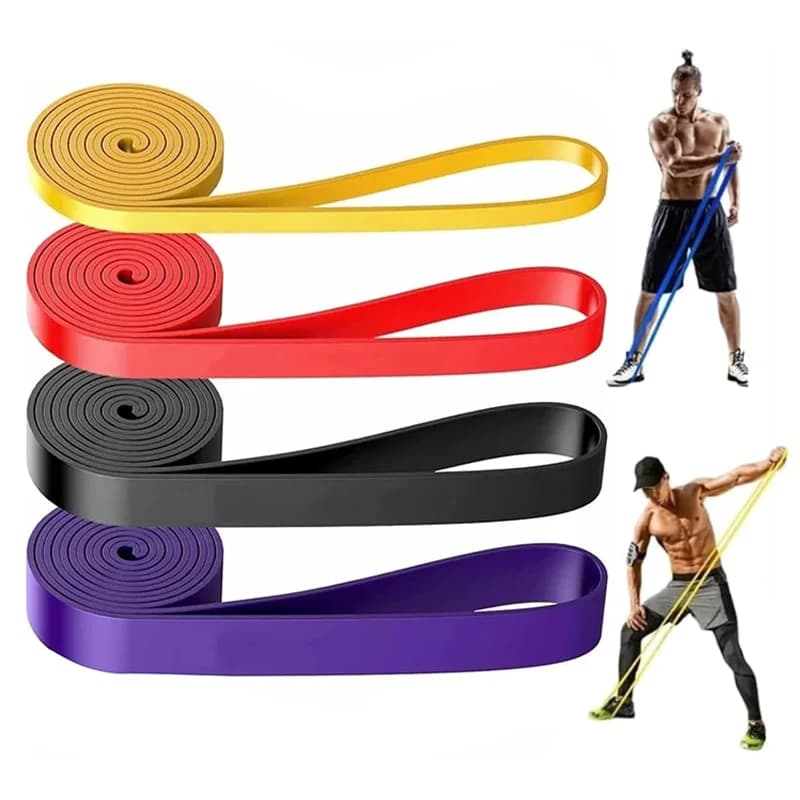 Puxar para cima faixas de resistência 4 níveis faixas de exercício resistentes para treinamento muscular yoga calistenia treinos de fitness unisex
