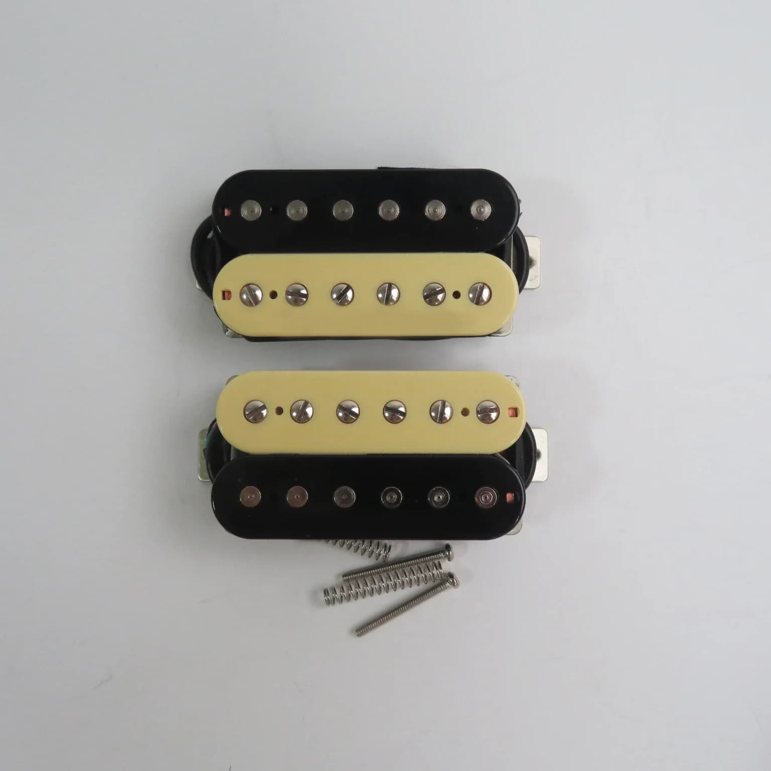 Captadores de guitarra Alnico 5 Humbucking Captador de guitarra elétrica Preto/Zebra