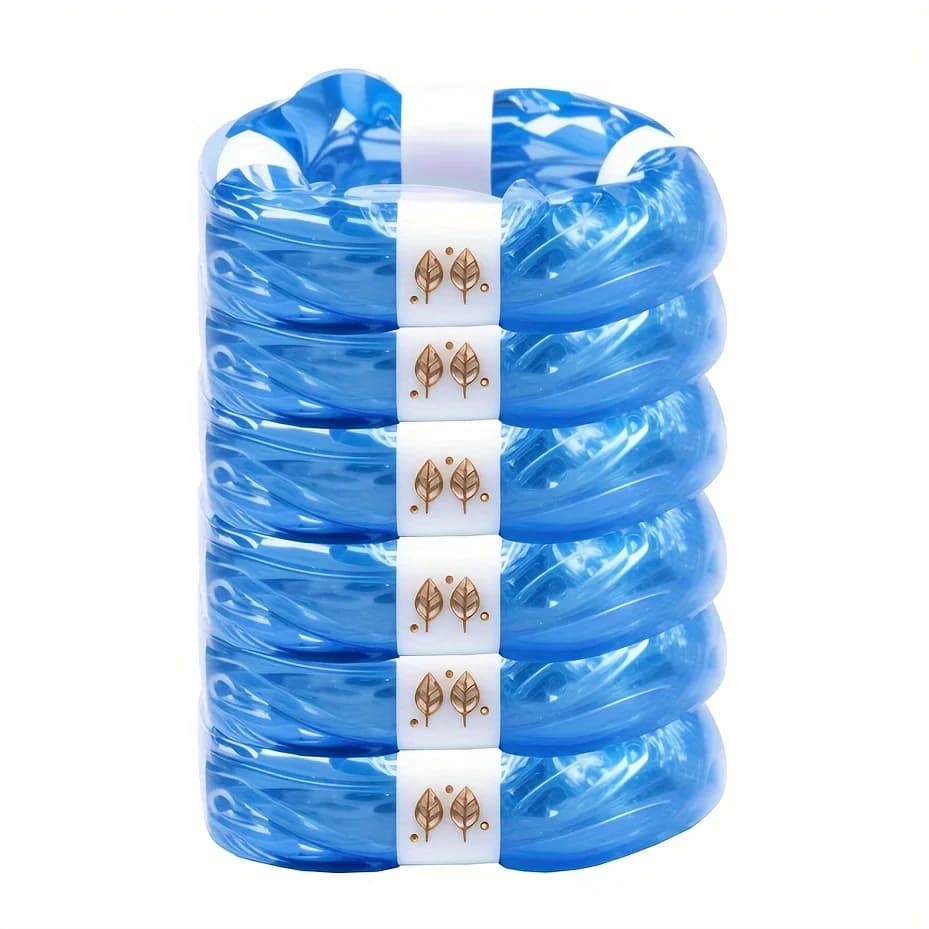 Pacote com 6 Refil de Sacos para Lixeira de Fraldas Compatível com Cartuchos para Lixeira de Fraldas Genie (Cartucho Não Incluído)