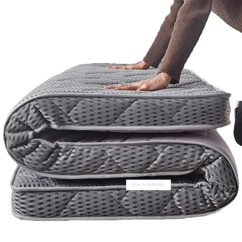 Colchão de tecido de malha respirável, algodão duro, cama para quarto, dormitório estudantil, espessura de 9cm, 90 cm, 100 cm, 120 cm, 150 cm,