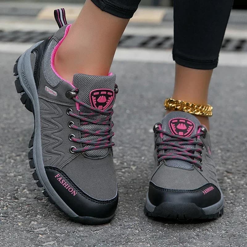 Mulheres caminhadas sapatos ao ar livre tênis antiderrapante sapatos de caminhada calçados confortáveis escalada botas de corrida sapatos