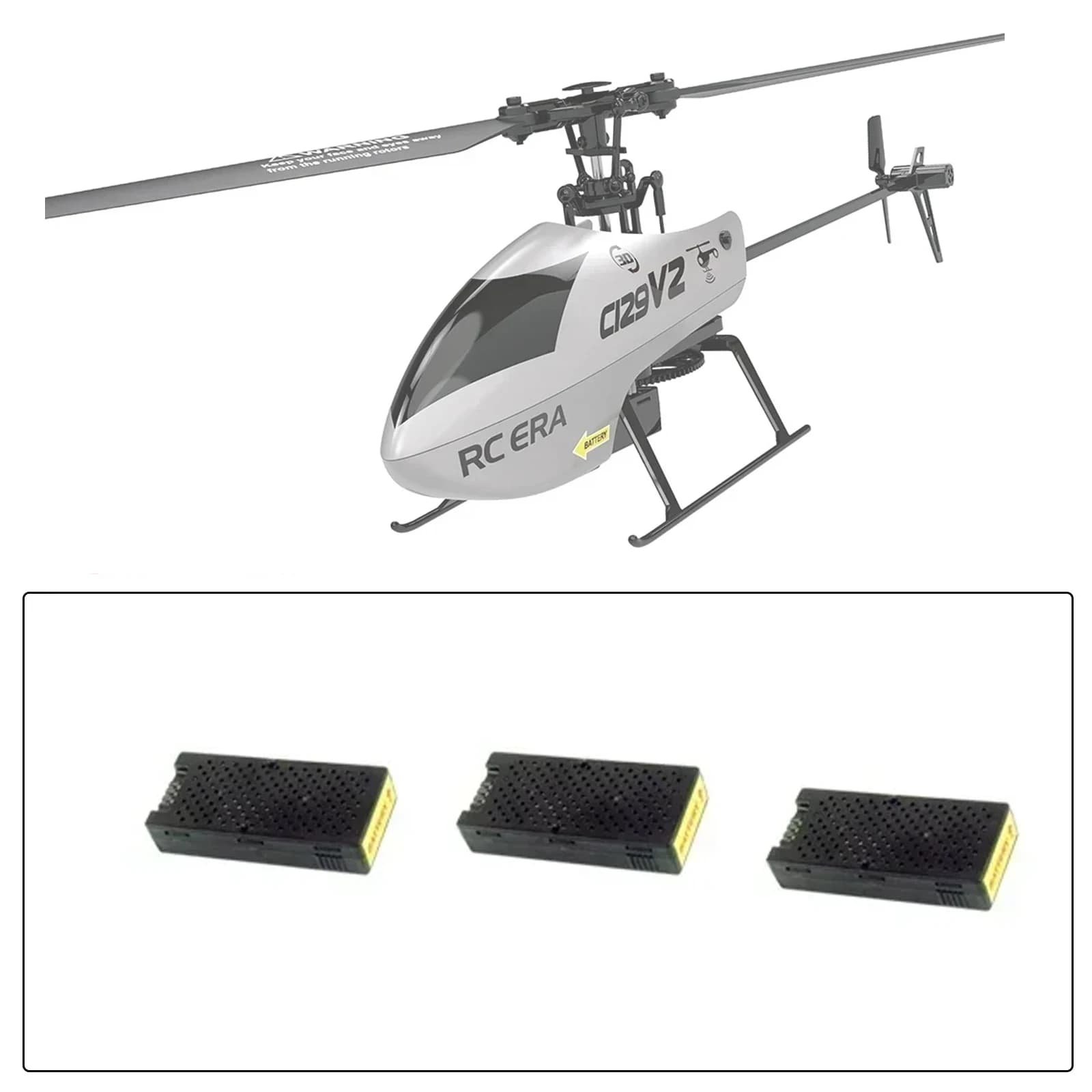 Bateria li-po 3.7v 350mah para rc ear c129/c129 v2 rc helicóptero peças de reposição c129 v2 acessórios