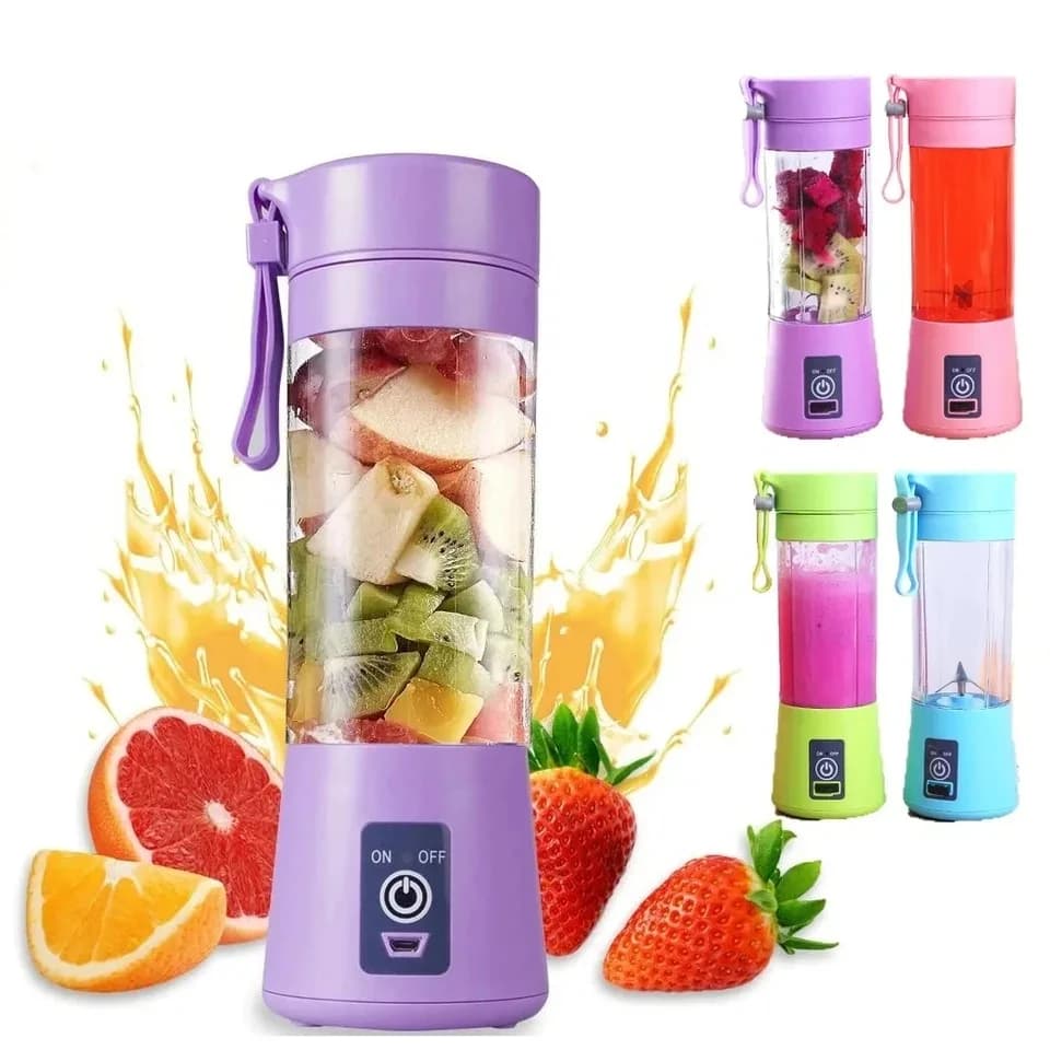 Liquidificadores portáteis para cozinha, mini garrafa elétrica, misturador de milkshake de frutas em casa, máquina de copo para cozinha, novo