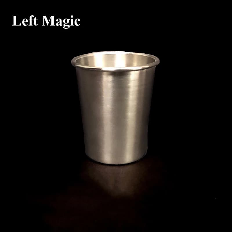 Truques mágicos de metal profissional, Rubi Cup, De perto, Ilusão de rua, Truque adereços, Ferramentas mágico