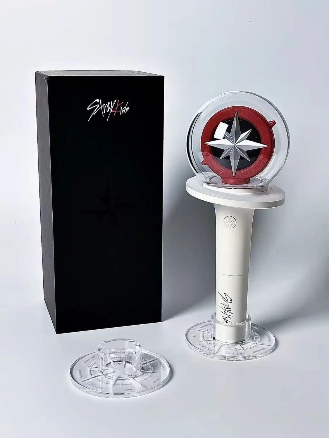 SKZOO KPOP Em Estoque Stray Kids Nachimbong Ver.2 Compass Light Stick Luminária de Mão para Concerto Merchandise de Apoio para Fãs
