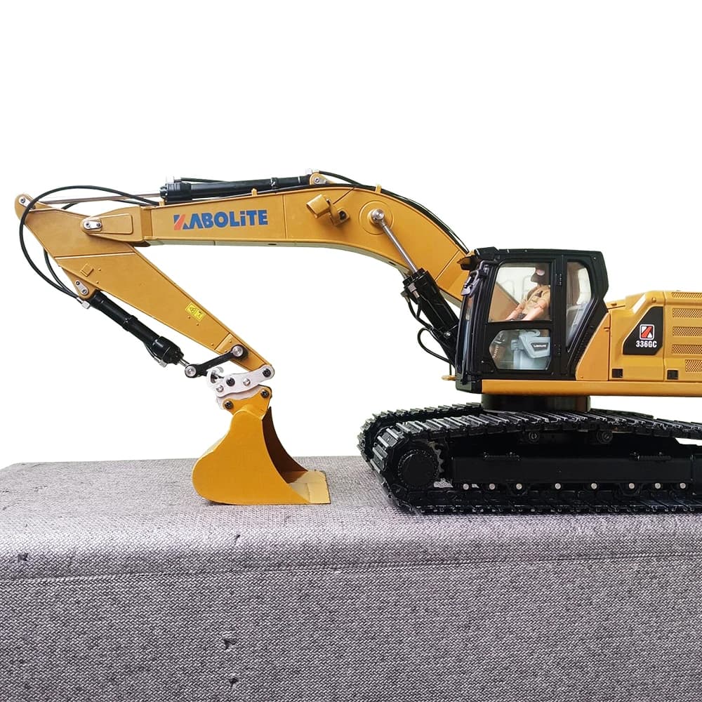 Huina KABOLiTE Metal RC Escavadeira, Pá Balde, 336GC, Escala 1:16