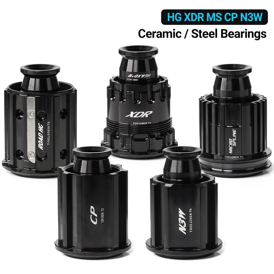 RD13/RD13M/RD17/RD23/RD34 - Componentes de Cubo Central FreeBody - Aço/Cerâmica - HG/XDR