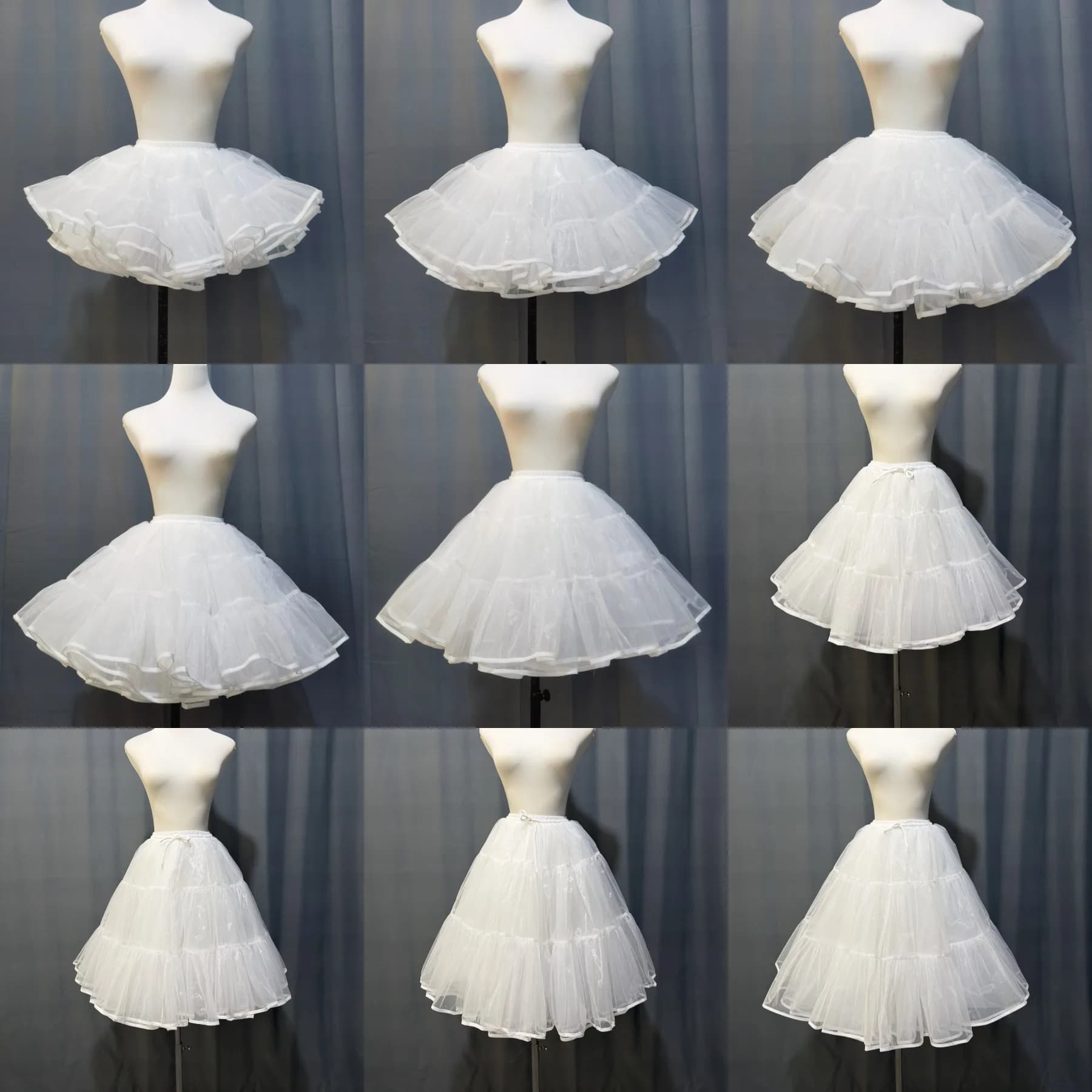 Saia de Tule Lolita Super Volumosa Sem Armação, Suporte de Saia Curta de Tule Macio Estilo Coreano Japonês Novo